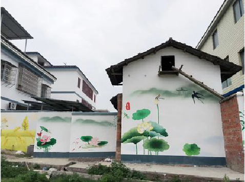 博爱室外墙绘-从选材到保养。