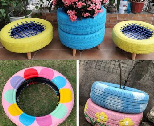 博爱墙体彩绘-变废为宝