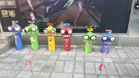 博爱商业区彩绘