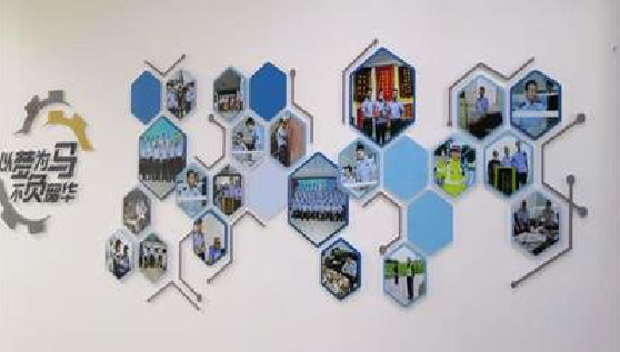 博爱文化墙最常见的做法。