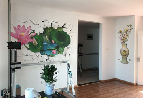 博爱墙体彩绘相比墙纸的优势。