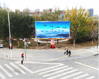 博爱户外大屏广告投放要点。